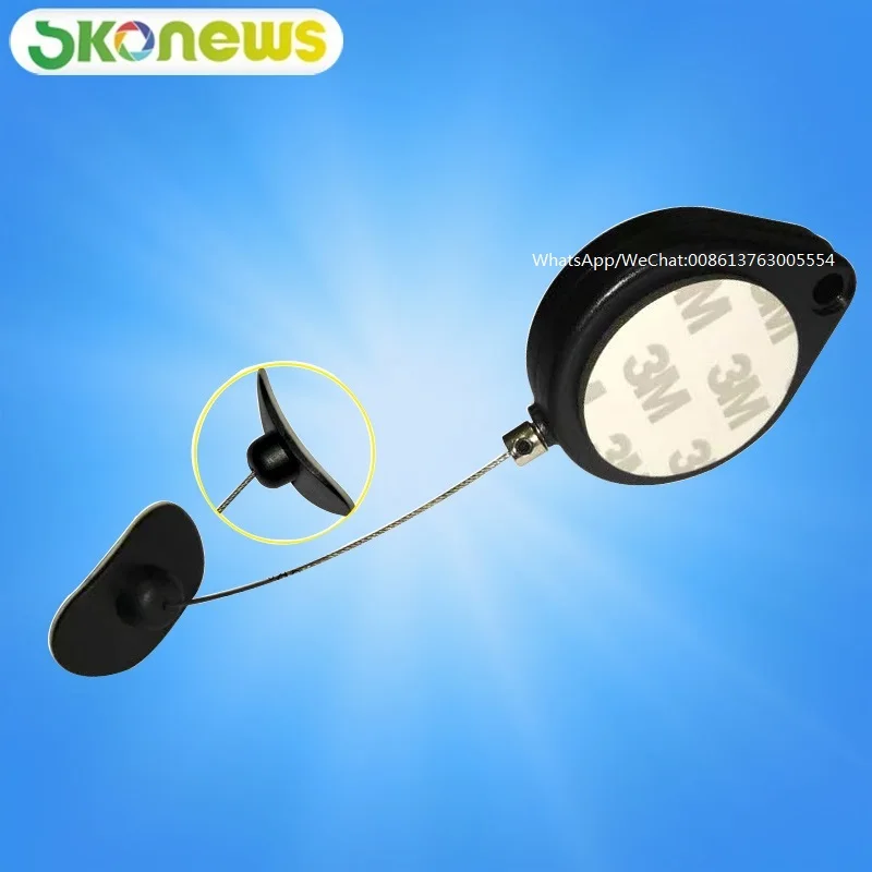 skonews_merchandise_anti_theft_cable_recoiler_security_retractable_mechanical_pull_box