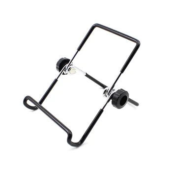 

Adjustable Tablet PC Stand Holder Universal For IPad Black Up To Mutltiple Angles Adjustable Up To 180 Degrees Simple Folded