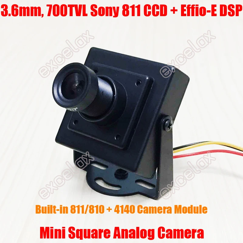 CCTV 1/3" SONY Effio-E 960H CCD 700TVL Mini Security CVBS Analog Camera | Australia - Foto 8