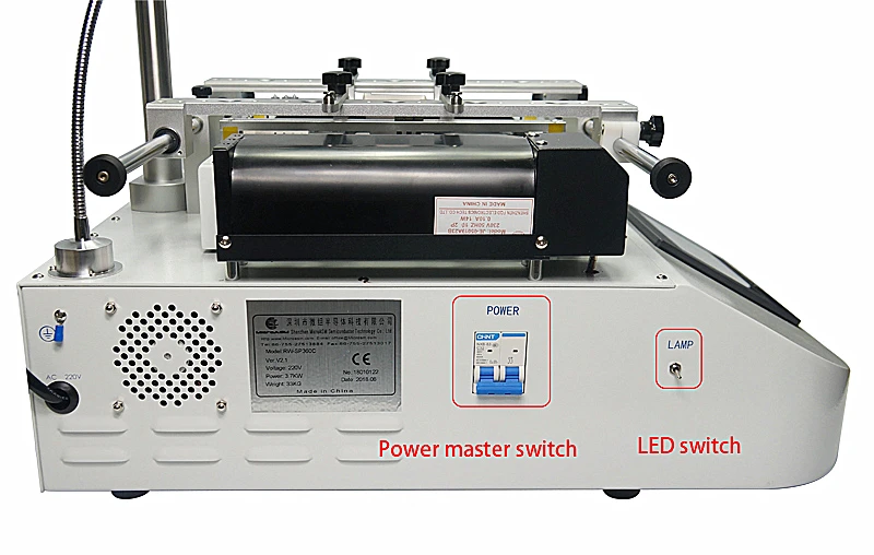 Shuttle Star SP360C PLC управления 3 зоны Горячего Воздуха BGA паяльная станция SMD паяльная машина