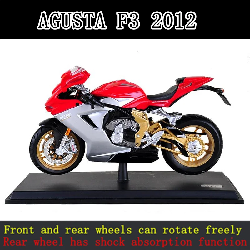 Maisto 1:12 Ducati the Great Devil оригинальная Авторизованная модель мотоцикла из сплава игрушечный автомобиль Коллекционирование - Цвет: 2012
