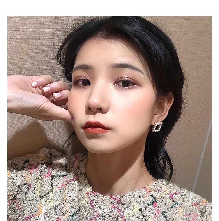 甜酸饰品925银针珍珠耳钉简约女小巧气质韩国个性小耳坠精致耳环-淘宝网 - 11