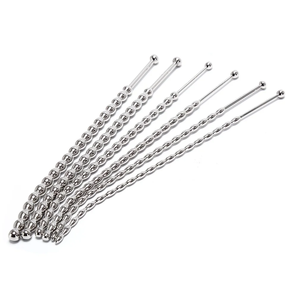 Stainless Steel Urethral Sound Dilators Penis Plug For Men silicone urethral dilator urethral dilator
