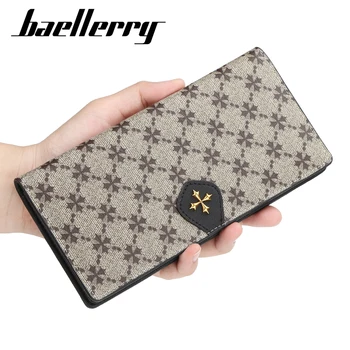 

Baellerry 2020 Newest Women Long Wallets Fashion Leather Designer Phone Ladies Slim Wallet