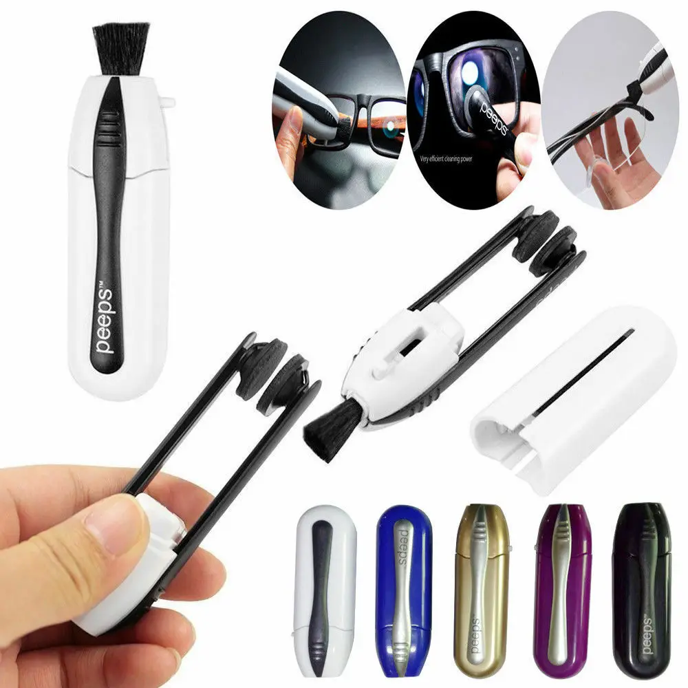 

Portable Practical Glasses Cleaner Best Eyeglass Clean Brush Maintenance Vision Care Professional Sun Glass Glasses Care Tool