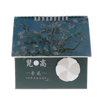 

Creative Folding House Desk Calendar Paper Storage Box Timetable Planner