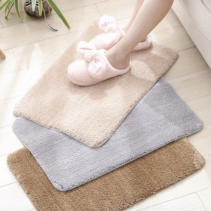 Lovely Bathroom Carpet Anti slip Bath Rug Outdoor Shower Room Water