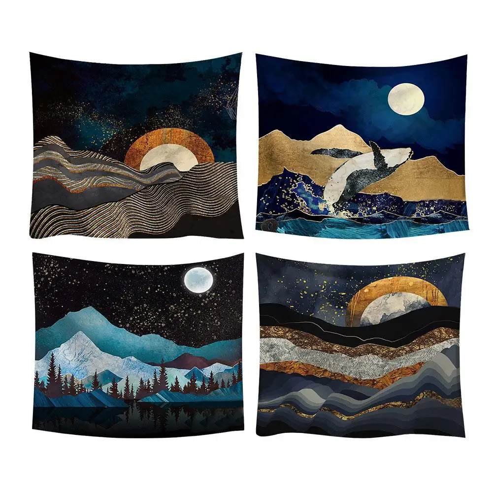 

Nordic Wall Hanging Tapestry Multi-functional Tapestry Beach Towel for Home Decoration