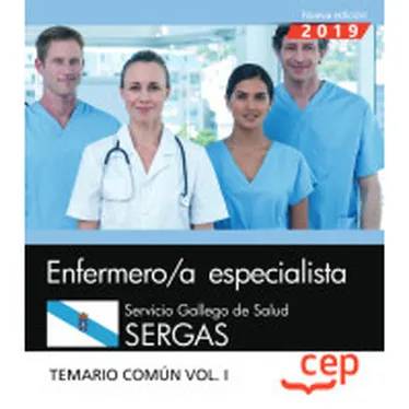 Сестринского персонала. Обслуживание Galician Health. SERGAS. Повестки дня обычным