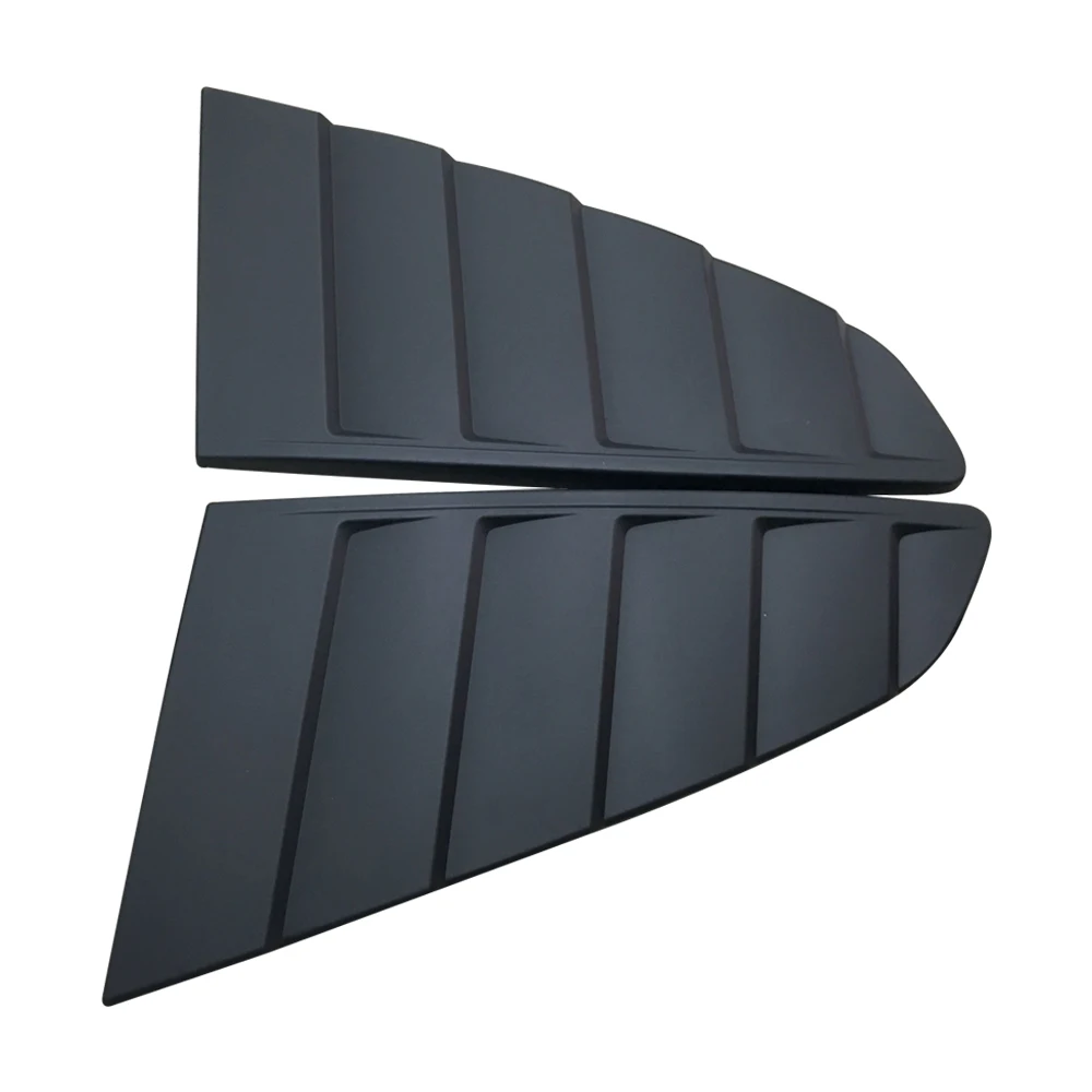 

F013 Front Black ABS Hood Grill Triangle Lavoured Hood For FORD Mustang 2015-2017 2.3T