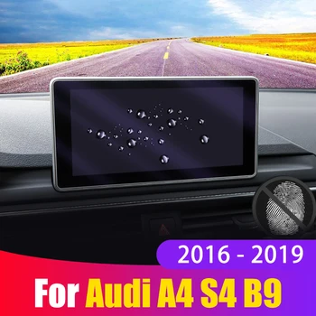 

Car Screen Protector Film For Audi A4 B9 S4 2016-2019 Tempered Glass Car Navigation GPS Dashboard Monitor Screen Protective Film