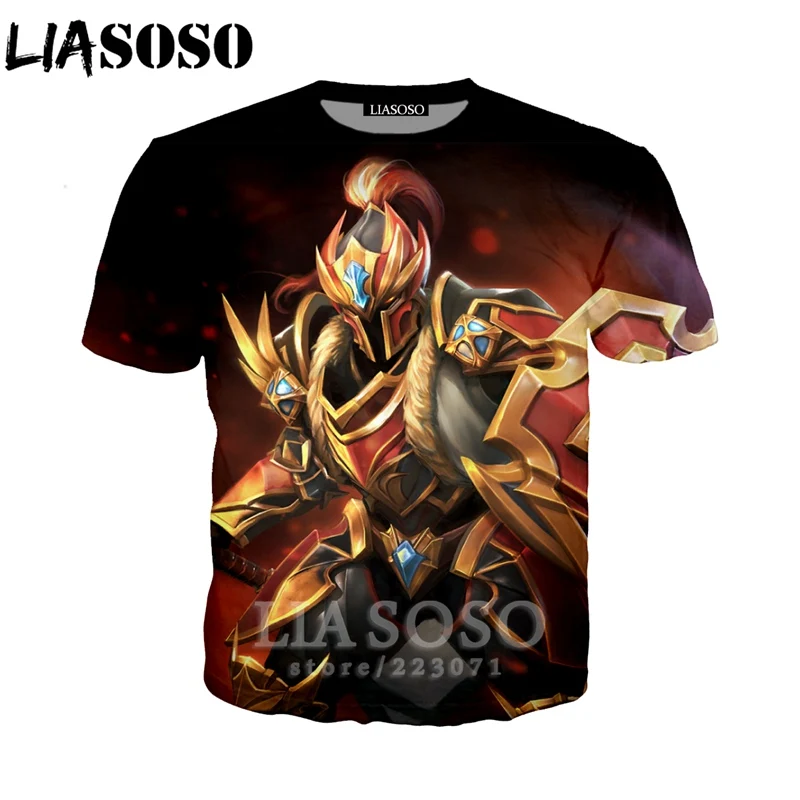  2019 3D Print New Fashion Sweatshirt Men Women Video Game Dota 2 T-Shirt Casual Unisex Short homme 