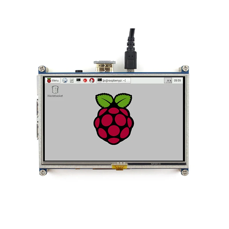 5 ġ ġ ũ PC  HDMI LCD ̽  800  480 ػ,   4B/ 3B/3B/3A +/Zero WH