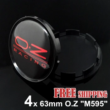

FREE SHIPPING 4 Pcs OZ Racing 63mm Alloy Wheel Rim Center Cap M595 Replacement for O.Z Superturismo Ultraleggera 18 inches