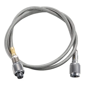 

Outdoor Camping Stove Extension Line Gas Tank Stainless Steel Gas High Pressure Thread Gas Tank Connection Lines 50/100cm