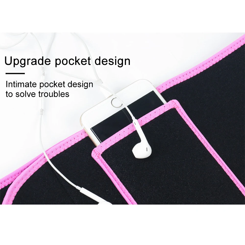 Universal Protection Waist Belt Shaped Perspiration Bundle Belt Yoga Fitness Protective Gear Waist Support