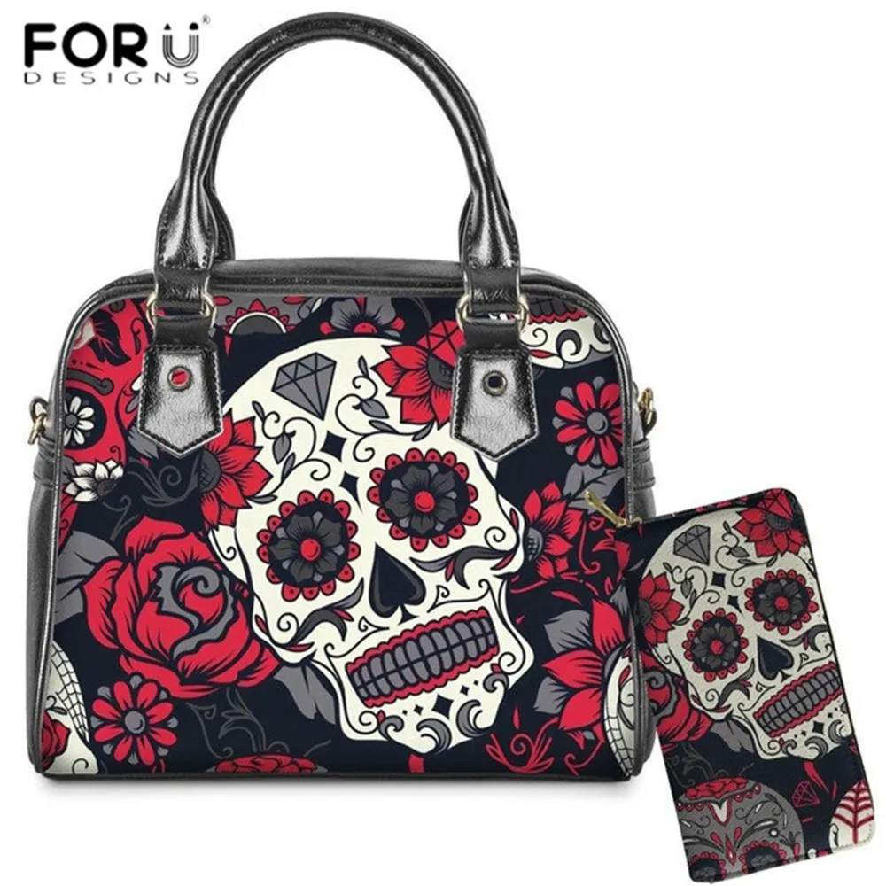 Брендовые Роскошные дамские сумочки FORUDESIGNS Desugner из искусственной кожи кошелек 2