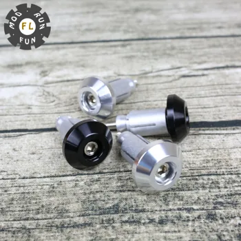 

Retro Motorbike Handlebar Ends GN CG Motorcycle Handle Bar Caps Motorcross Bar End Aluminum Alloy Plug Slider 14mm-18mm Diameter