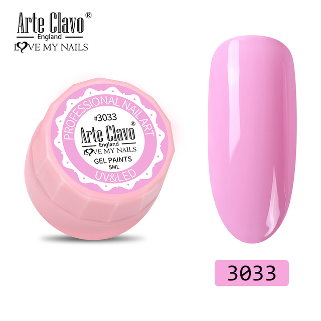 Clavo 5ML Painting Gel Nail Polish 72 Colors Gel Varnish Set For Manicure Top Base Coat Hybird Design of Nail Art Lacquer