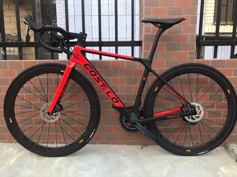 Costelo RIO 3.0 Disc full carbon fiber road bicycle carbon complete bike frame wheels completo bicicletta bici velo completa