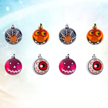 

8pcs Halloween Hanging Ball Hanging Drops for Festival Party Gathering Random Style