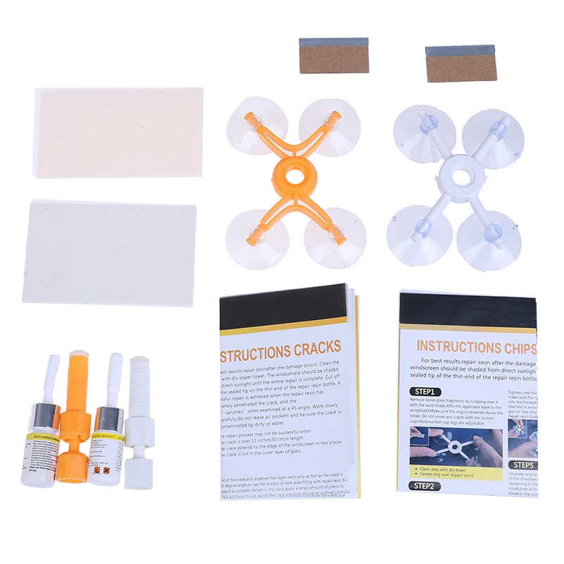 

1Set High Quality Windshield Repair Kits DIY Car Window Repair Tools Glass Windscreen Crack
