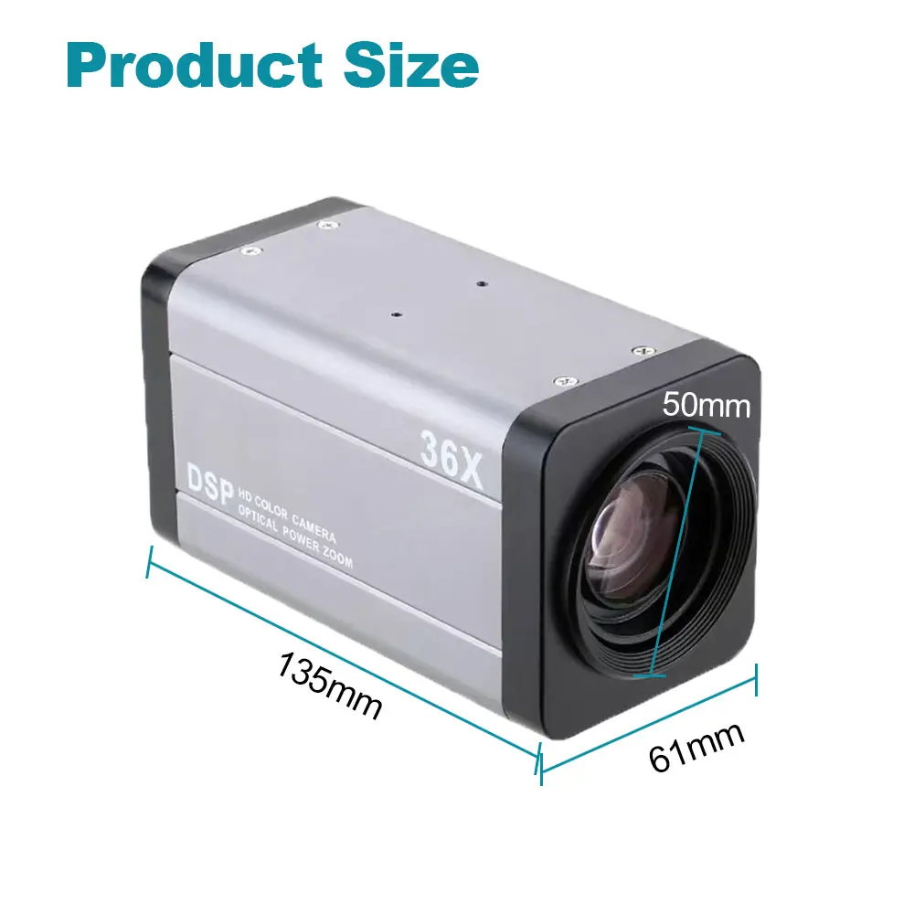 Sony 150M IR 307 36X Zoom 1080P AHD PTZ Speed Dome Camera Support CVI/TVI/CVBS 