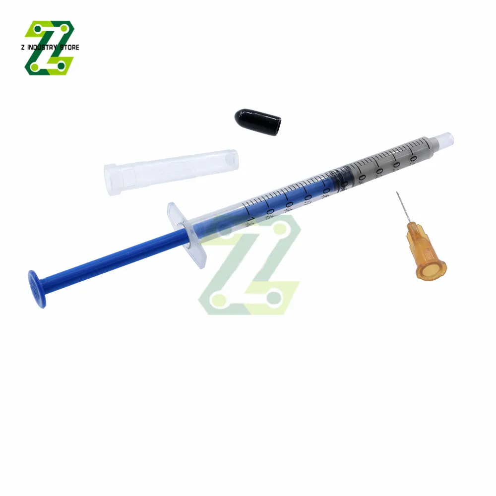 0.2/0.25/0.3/0.4/0.5/0.7/1 ml Silver Conductive Glue Wire Electrically Paste Adhesive Paint PCB Repair Needle electrical repair liquid