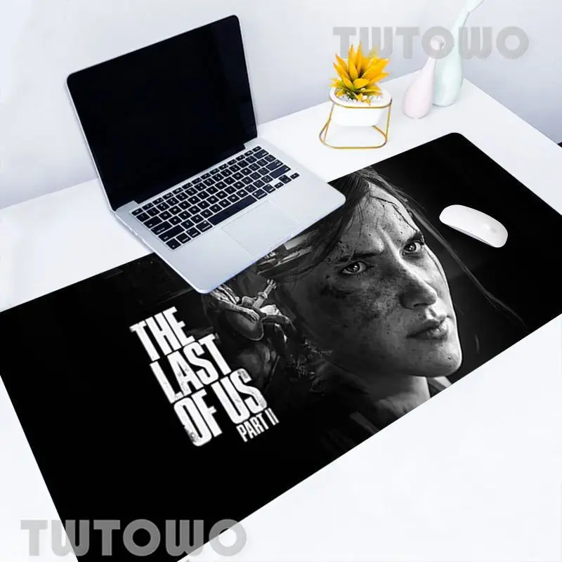 

Last Of Us Mousepad Mouse Pad Gaming Keyboard Pad Mouse Mat Desktop Mouse Pad Desk Mat Gamer Non-slip Custom New Home Carpet