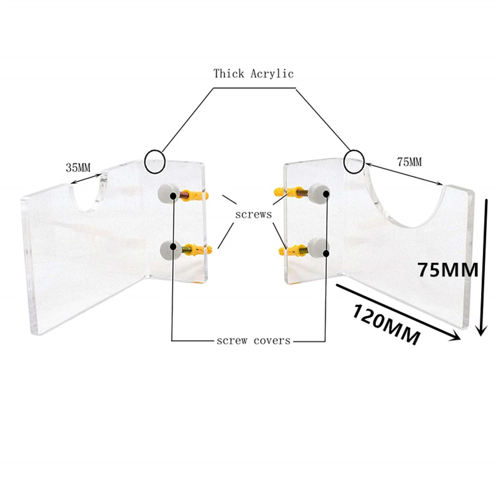 Multifunctional Display Stand Acrylic Display Rack for Lightsaber Shelf