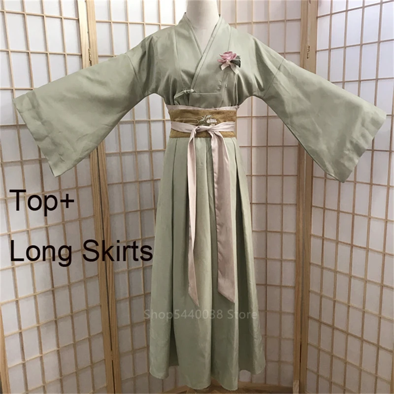 Sakura/кимоно для девочек; платье японского аниме Kawaii; костюмы для косплея; чайная Цветочная вышивка; Yukata; женская вечерняя одежда; Haori Vestidos - Цвет: Color1
