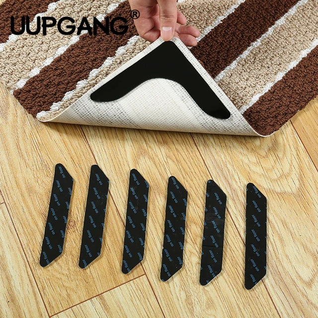 Non Slip Rug Pads Double Sided Carpet Tape No Curl for Tile Wood Floors  Floor Mat - AliExpress