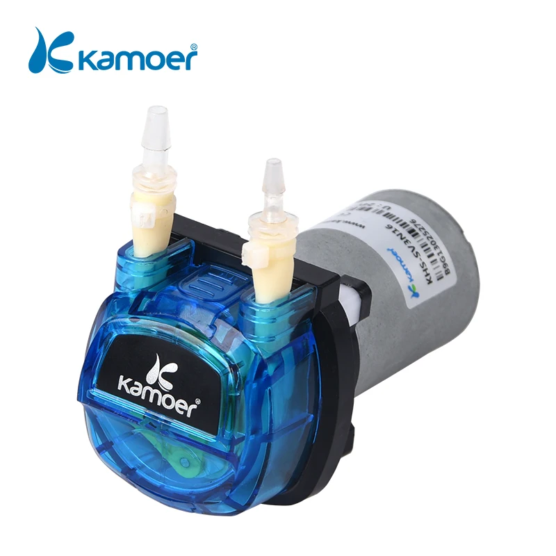 Миниатюрный Перистальтический водяной Насос Kamoer KHS 12 В/24 В с двигателем