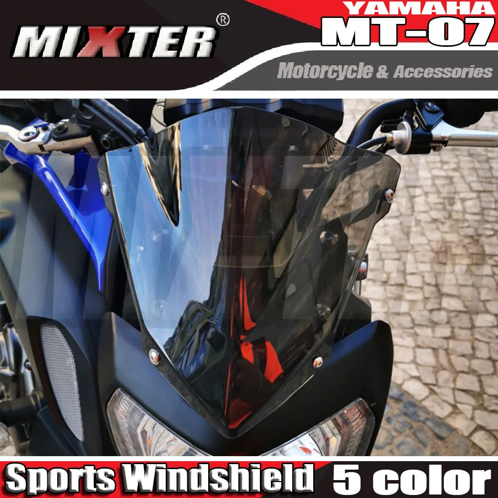 Motorcycle Windshield For YAMAHA MT07 FZ07