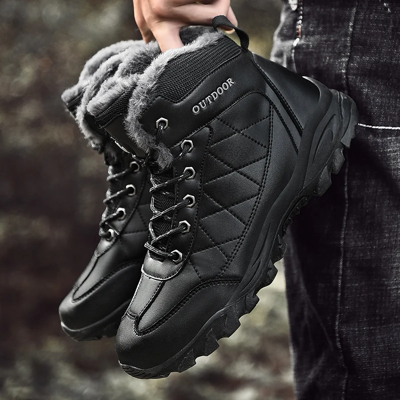 

Outdoor Boots Plus cotton snow boots *716 Winter Men military boots Ultra-light Army Boots for Men Leather breathe freely Boots