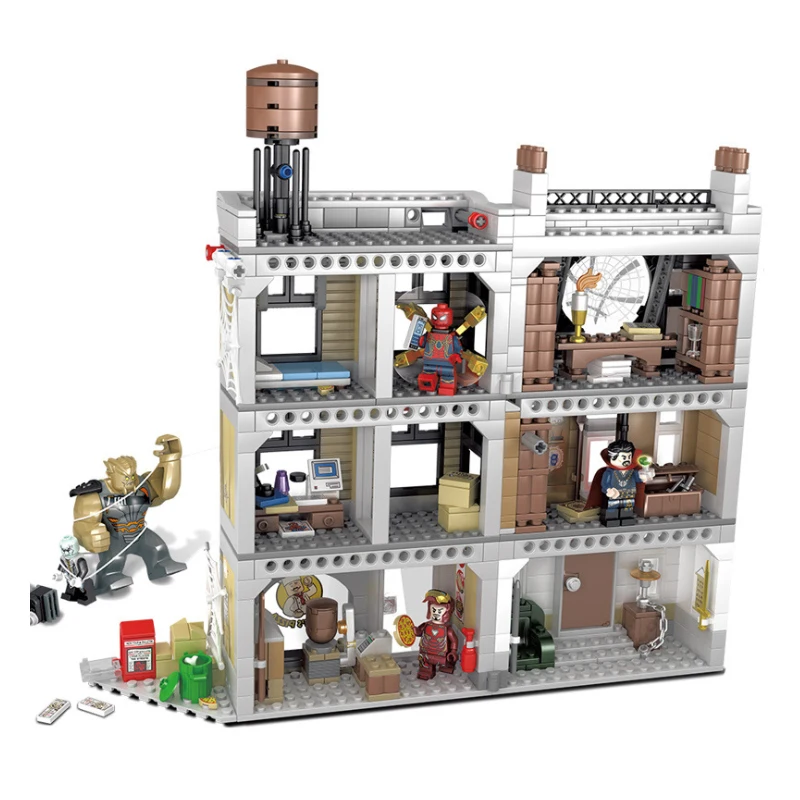 Buy 10840 Marvel Avengers Infinity War Sanctum Sanctorum Showdown Iron man Spidermans Building Block Toys Compatible Legoinglys