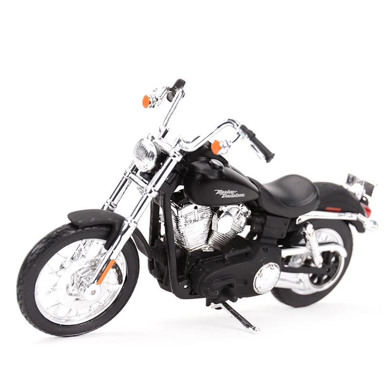 Maisto 1:18 Harley-Davidson 2006 FXDBI Dyna Street Bob Die Cast Vehicles Collectible Hobbies Motorcycle Model Toys 2
