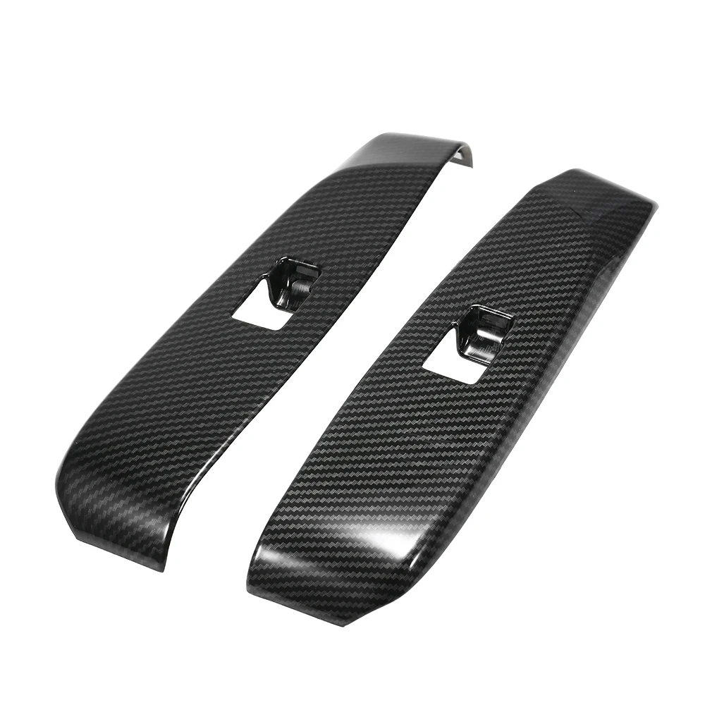 

4Pcs Car Sticker Window Lift Switch Button Panel Frame Cover Trim Auto Accessories fit for Toyota Camry 2018