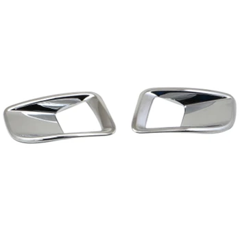 

2Pcs Chrome-Plated Rear Fog Lamp Decorative Cover for Peugeot 3008 GT 2016 2017 Accessories Car Styling