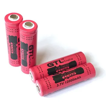 

100% Original 3.7 V 18650 Battery NCR18650B 12000mah 18650 Lithium Rechargeable Battery Large Capacity For Flashlight Dropship