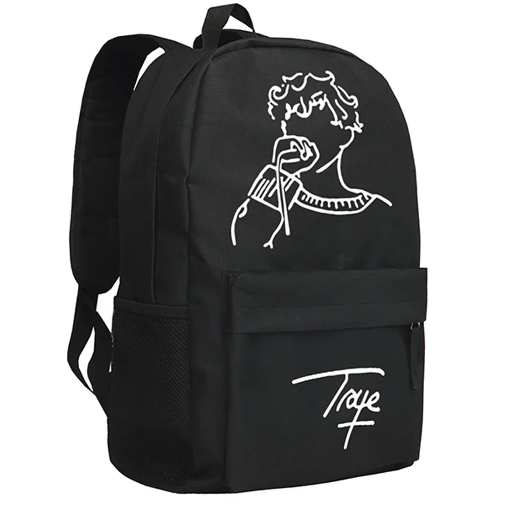 Певец актер Трой рюкзак sivan цвета хаки школьная сумка для детей Bookbag