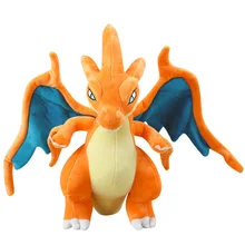 Pokémon brinquedo de pelúcia purificação xy versão mega fogo respiração dragão boneca