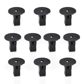 

20mm Car Black Screw Self-tapping 50pcs Clips Grommet For Toyota Camry Nylon