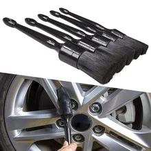 

New 5pcs Auto Cleaning Brush Car Wash Brush Detailing Brushes Set For Car Wheels Tires Engine Bay Leather Seats Door Panels