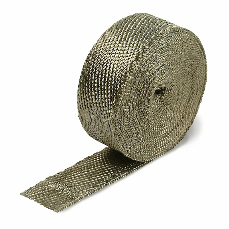 

Titanium fiber Insulation Cloth Shield 10pcs Cable Ties Anti-melting 15Mx5CM Exhaust Equipment Useful