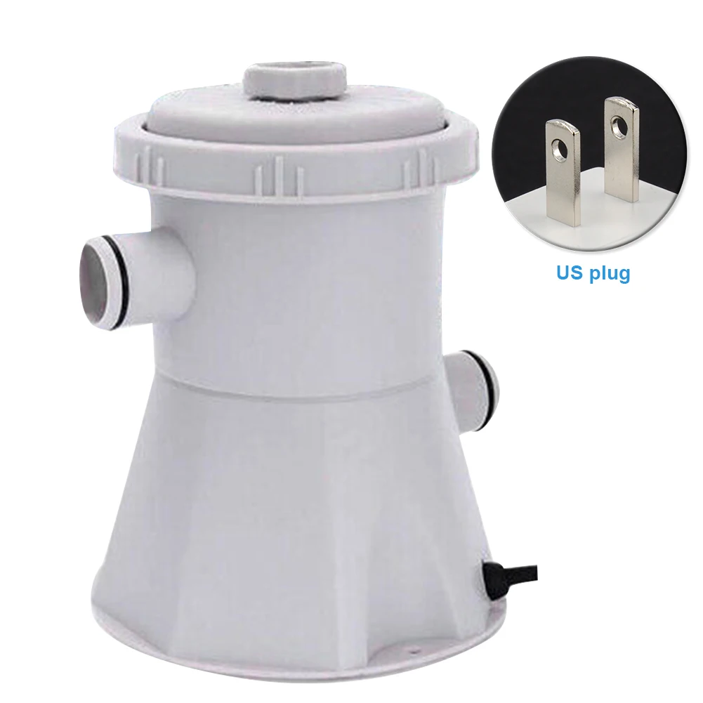 

220V Easy Install Swimming Pool Filter Pump Practical Durable Siphon Principle Electric Tool Above Ground Clear Water Clean