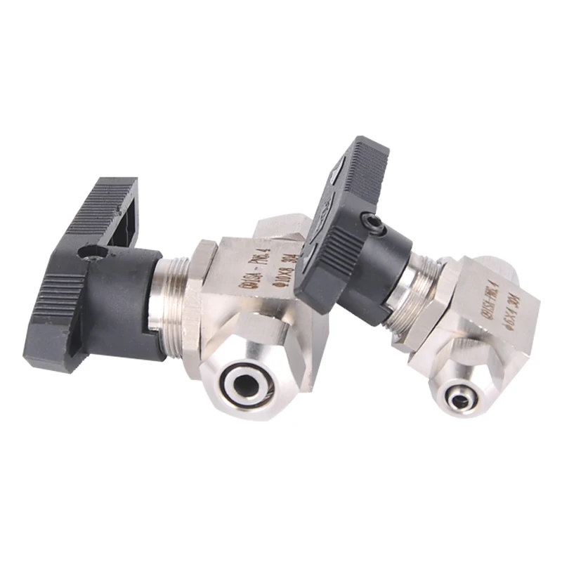 304 нержавеющая сталь 6*4 мм 8*5 мм 8*6 мм 10*6,5 мм 10*8 мм 12*8 мм быстрая труба фитинг трубы высокий шарик давление клапан