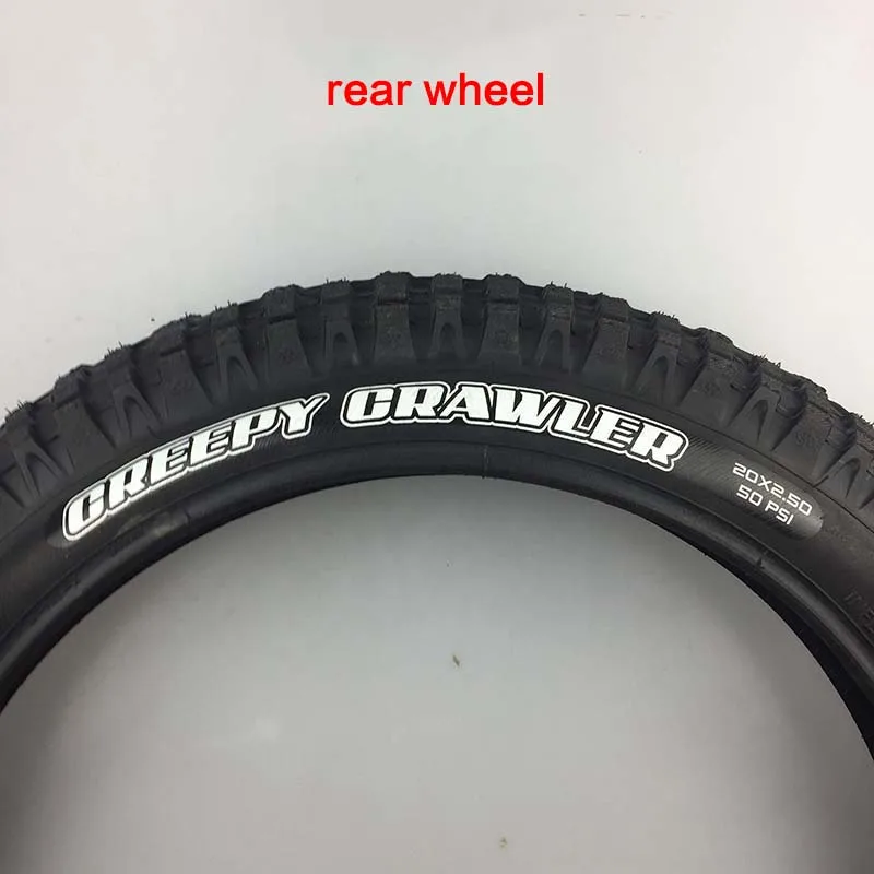 20X2.5 REAR MAXXlS жуткая гусеничная велосипедная шина 20 20*2,0 640 г MTB шина 20*2,5 1064 г BMX переднее колесо заднего колеса типа Pneu de bicicleta - Цвет: 20X2.5 REAR