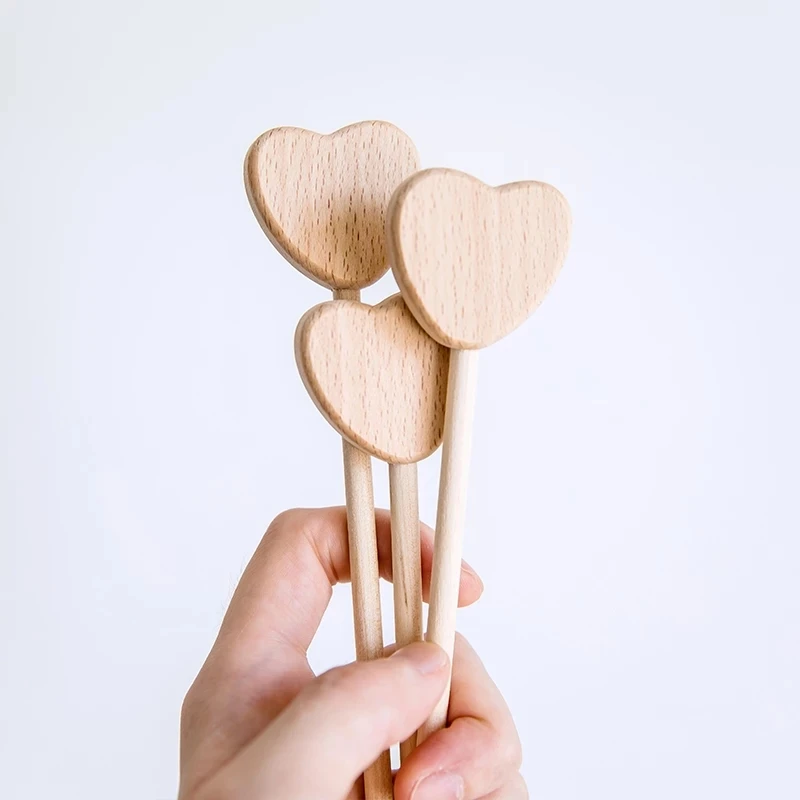 2pcs Baby Wooden Star Toys Diy Teether Baby Magic Wands Toys Play Gym Magic Wands Rod Rodent Toy Birthday Gifts For Girl Kids 2pcs Baby Wooden Star Toys Diy Teether Baby Magic Wands Toys Play Gym Magic Wands Rod Rodent Toy Birthday Gifts For Girl Kids