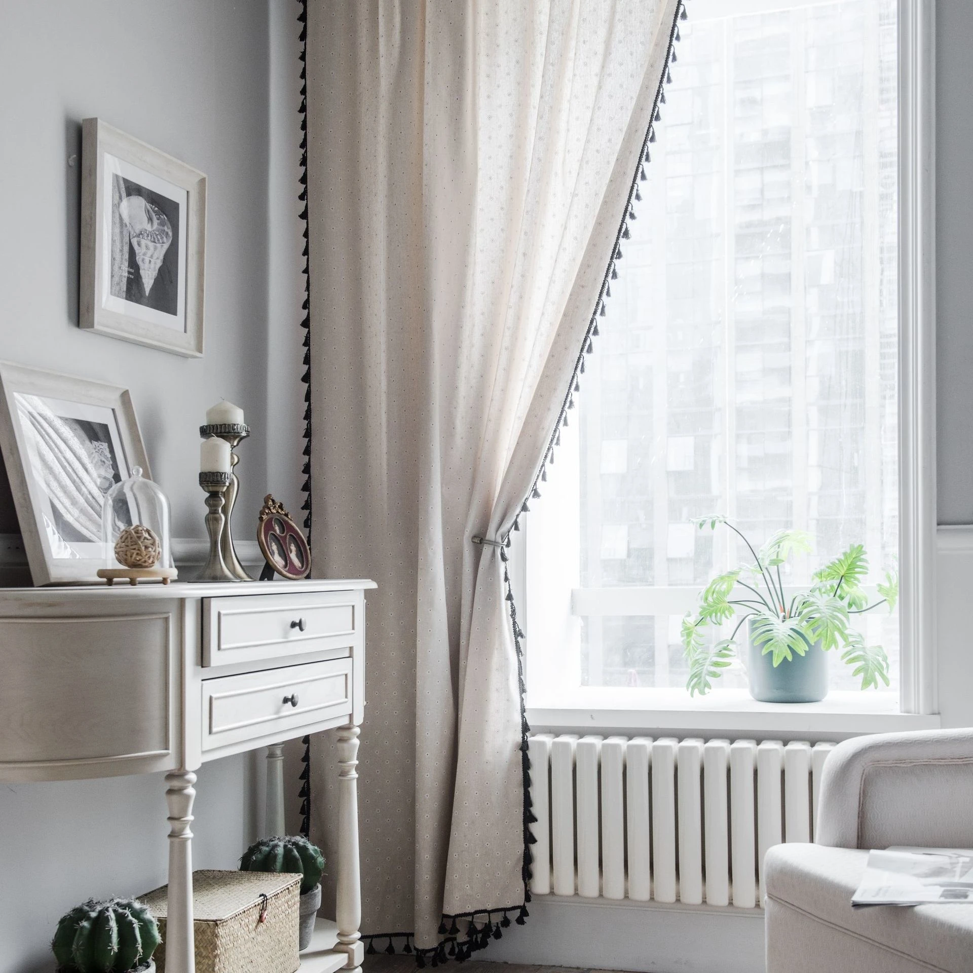 small window curtains